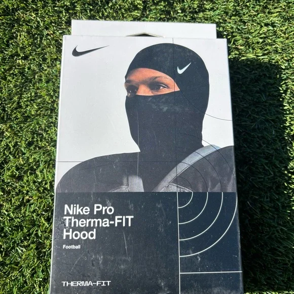 Nike Pro Hyperwarm Hood Black - Picture 2 of 4